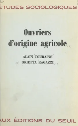 Read: Book Ouvriers d'origine agricole