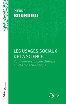 Read: Les usages sociaux Book de la science