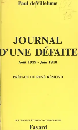 Read: Journal d'une défaite Book