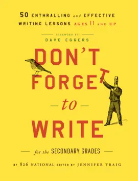Read: Don't Forget to Book Write for the Secondary Grades