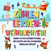 Zählen lernen: Weihnachten! Kannst du den Weihnachtsmann, das Rentier und den Schneemann finden und zählen? - Pamparam Kinderbücher