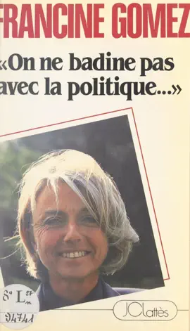 Read: On ne badine pas Book avec la politique...