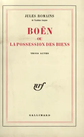 Read: Boën ou La possession des biens Book
