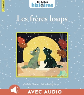 Les frères loups by Britta Teckentrup & Pascale Chenel