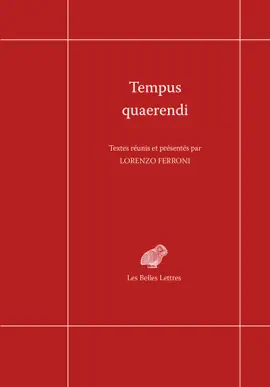 Read: Book Tempus quaerendi
