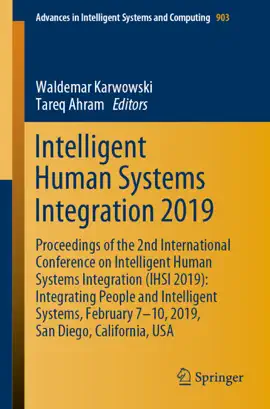 Read: Intelligent Human Systems Book Integration 2019