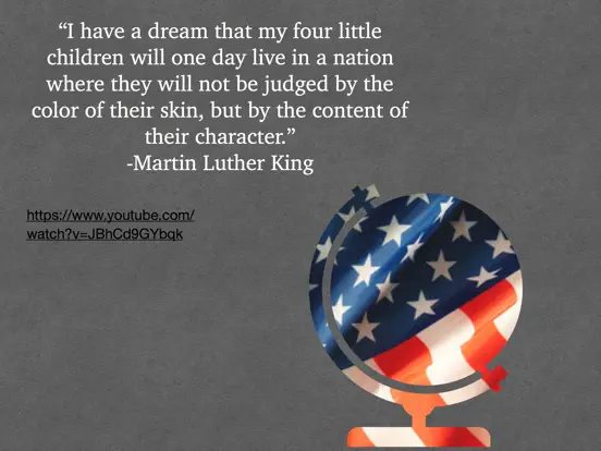 I have a dream -MLK