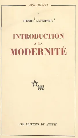 Read: Introduction Book à la modernité