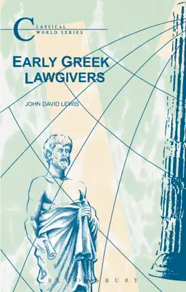 Read: Early Greek Lawgivers Book
