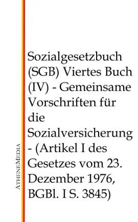 Read: Sozialgesetzbuch (SGB) - Viertes Buch Book (IV)
