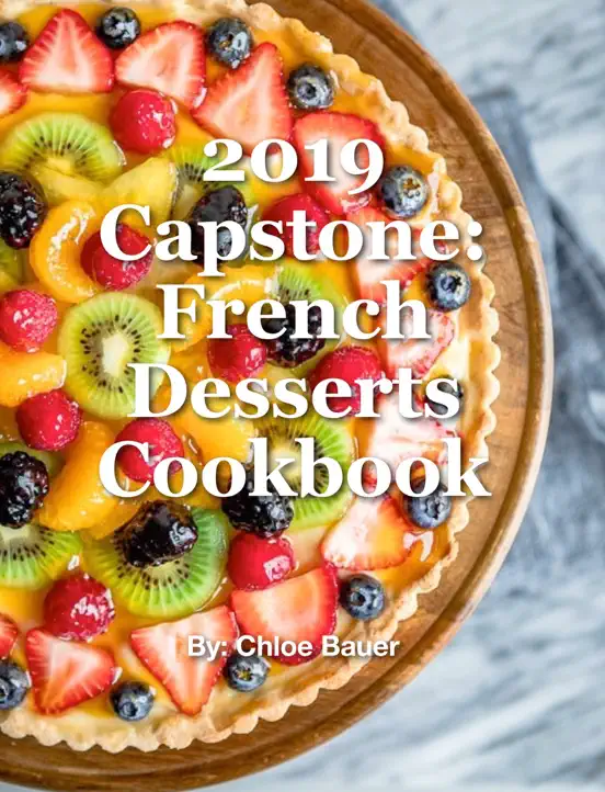 French Desserts Cookbook