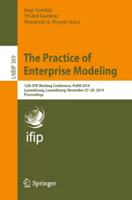Read: Book The Practice of Enterprise Modeling