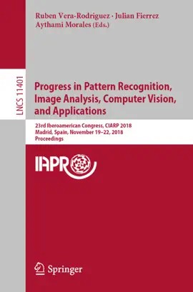 Read: Progress in Pattern Recognition, Image Analysis, Computer Book Vision, and Applications