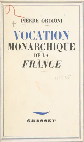 Read: Vocation Book monarchique de la France