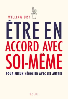 Read: Être en accord avec soi-même. pour Book mieux négocier
