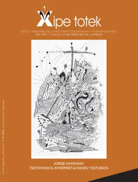 Read: Jorge Manzano testimonios, Book interpretaciones y estudios (Xipe totek 93)