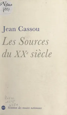 Read: Les sources du Book XXe siècle