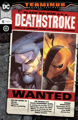 Read: Deathstroke (2016-2019) Book #41