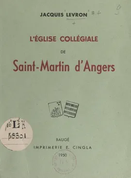 Read: Book L'église collégiale de Saint-Martin d'Angers