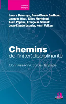 Read: Chemins de l'in(ter)disciplinarité Book