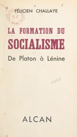 Read: La formation du socialisme Book