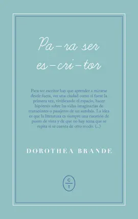 Para ser escritor