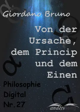 Read: Von der Ursache, dem Princip und dem Book Einen