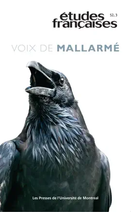 Read: Études françaises. Book Volume 52, numéro 3, 2016