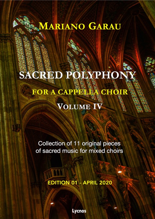 SACRED POLYPHONY FOR A CAPPELLA CHOIR - Volume IV