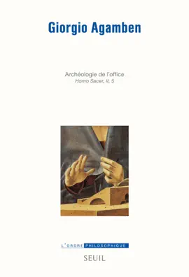 Read: Opus Dei. Archéologie de l'Office Homo Book Sacer ,II,