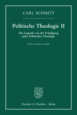 Read: Politische Book Theologie II.