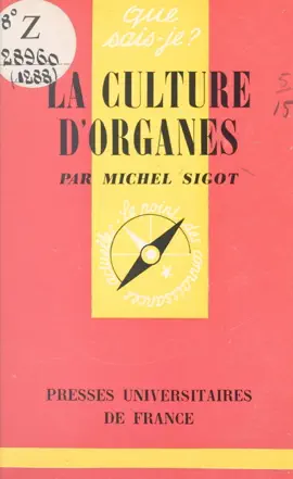 Read: La culture d'organes Book