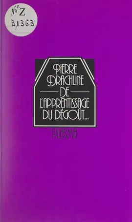 Read: De l'apprentissage du Book dégoût...