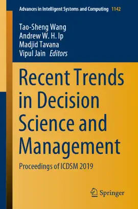 Read: Recent Trends in Decision Science Book and Management