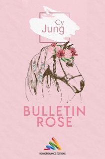 Bulletin Rose  Roman lesbien, livre lesbien by Cy Jung & Homoromance Editions