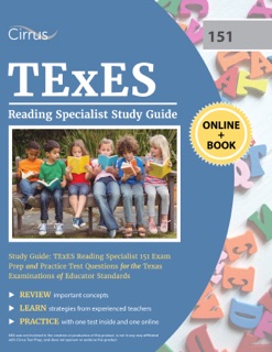 TExES Reading Specialist Study Guide by Cirrus Teacher Certification Exam Prep Team