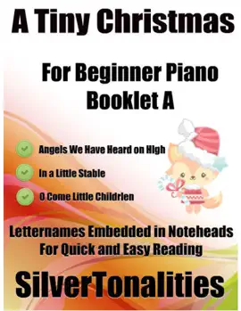 A Tiny Christmas for Beginner Piano Booklet A
