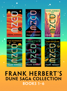 Frank Herbert's Dune Saga Collection: Books 1 - 6 - Frank Herbert Cover Art