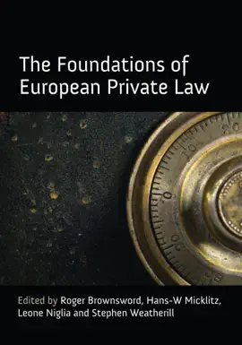 Read: The Foundations of European Private Book Law