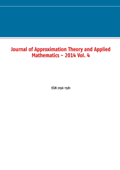 Journal of Approximation Theory and Applied Mathematics - 2014 Vol. 4 - Marco Schuchmann