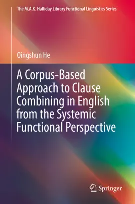 Read: Book A Corpus-Based Approach to Clause Combining in English from the Systemic Functional Perspective