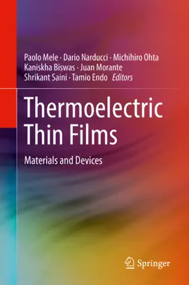 Read: Book Thermoelectric Thin Films