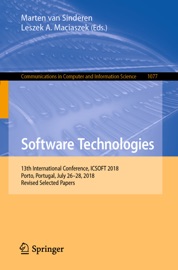 Software Technologies - Marten van Sinderen & Leszek A. Maciaszek