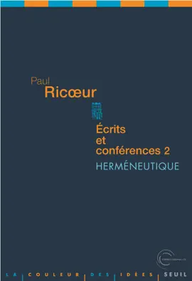 Read: Ecrits et Book conférences, 2. Herméneutique