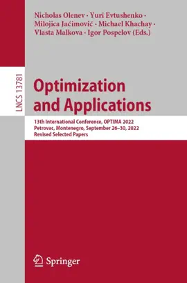 Read: Book Optimization and Applications