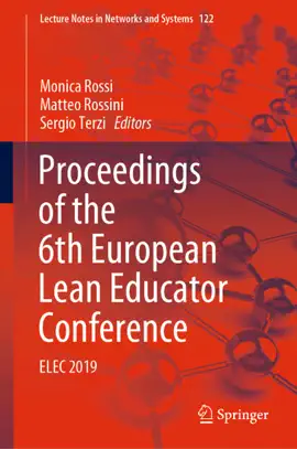 Read: Proceedings of the 6th European Lean Educator Book Conference