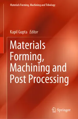 Read: Materials Forming, Machining and Book Post Processing