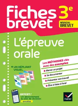 Read: Fiches brevet - Book L'épreuve orale 3e Brevet 2026