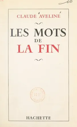 Read: Les mots de Book la fin