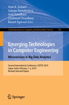 Read: Emerging Technologies in Computer Engineering: Book Microservices in Big Data Analytics